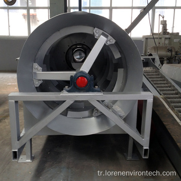 Dahili akış davul filtresi